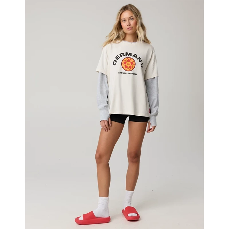 FWC26 OFFLINE By Aerie Germany Let's Stretch Oversized T-Shirt - Image 5