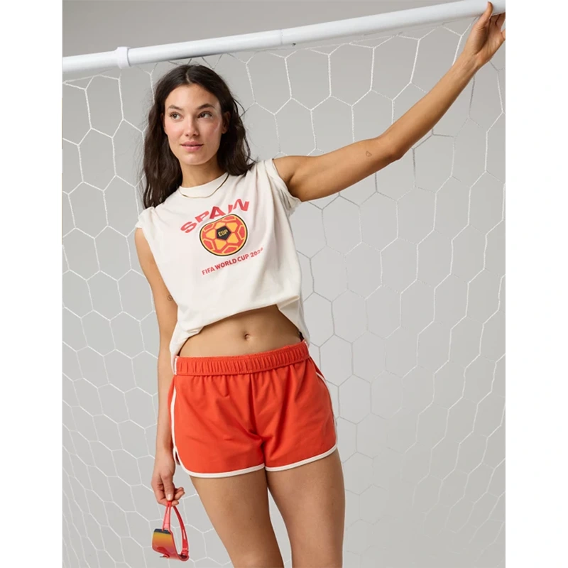 FWC26 OFFLINE By Aerie Spain Let's Stretch Oversized T-Shirt - Image 6
