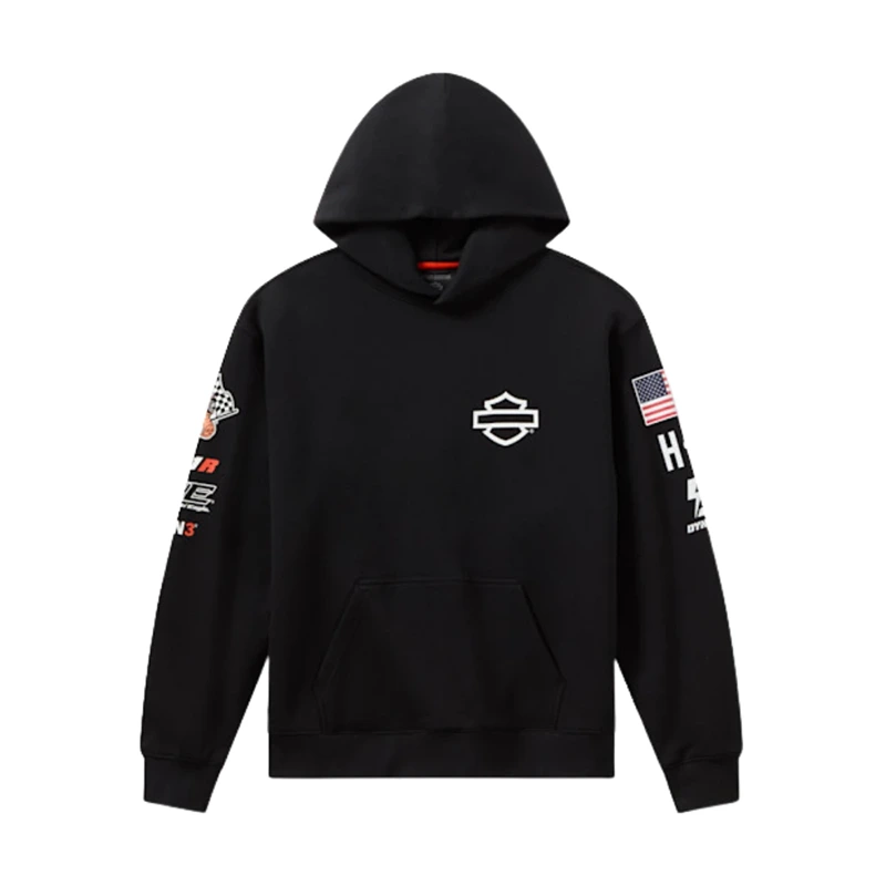 Factory Racing Fanwear Hoodie – Harley Black