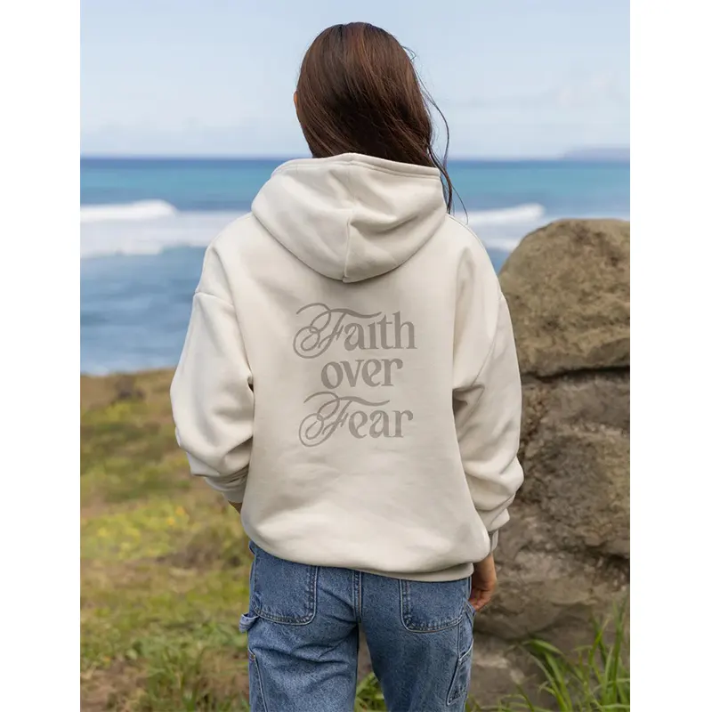 Faith Over Fear Hoodie - Image 2