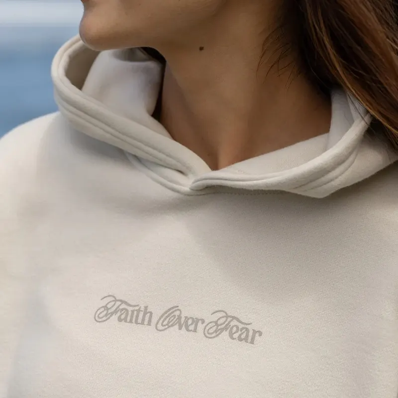 Faith Over Fear Hoodie - Image 3