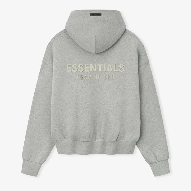 Fear of God Essentials Classic Fit Fleece Hoodie - Image 2