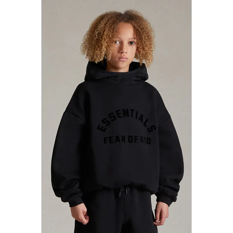 Fear of God Essentials Nylon Fleece Hoodie - Image 2