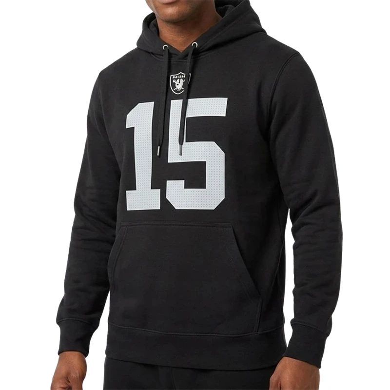 Fernando Mendoza Las Vegas Raiders Black Fleece Hoodie - Image 3