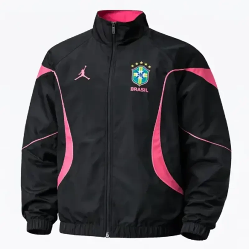 FIFa World Cup Nike x Jordan Brazil Anthem Black Jacket
