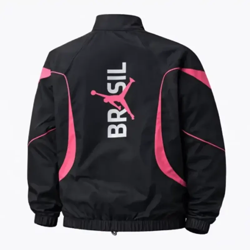 FIFa World Cup Nike x Jordan Brazil Anthem Black Jacket - Image 2