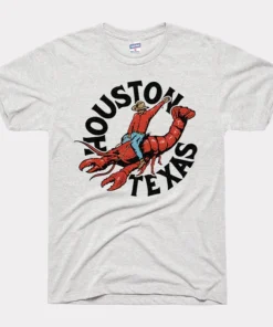 Fifa Houston Texas Crawfish Cowboy Ash Tee