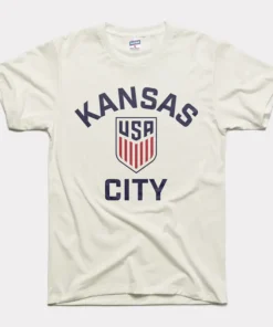 Fifa Kansas City U.S. Soccer Vintage White Tee