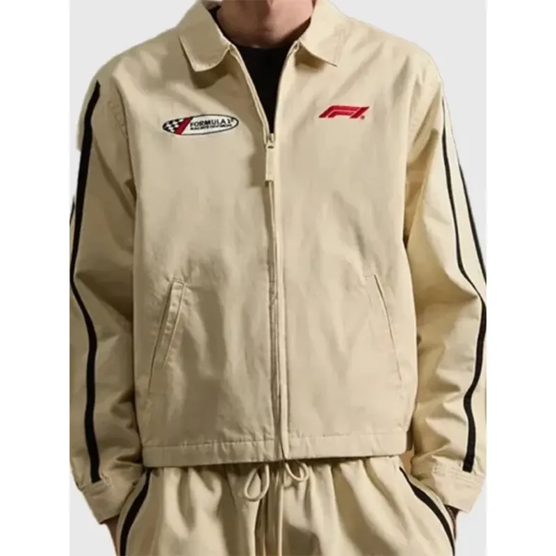 Formula 1 x Pacsun Miami Tan Brown Work Jacket
