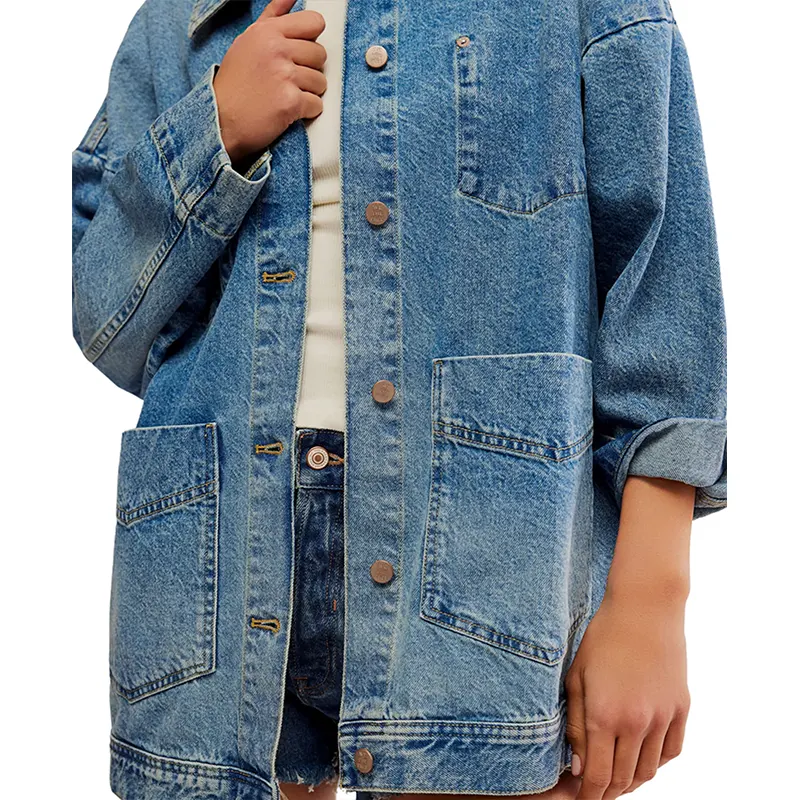 Free People Denim Jacket - Image 2