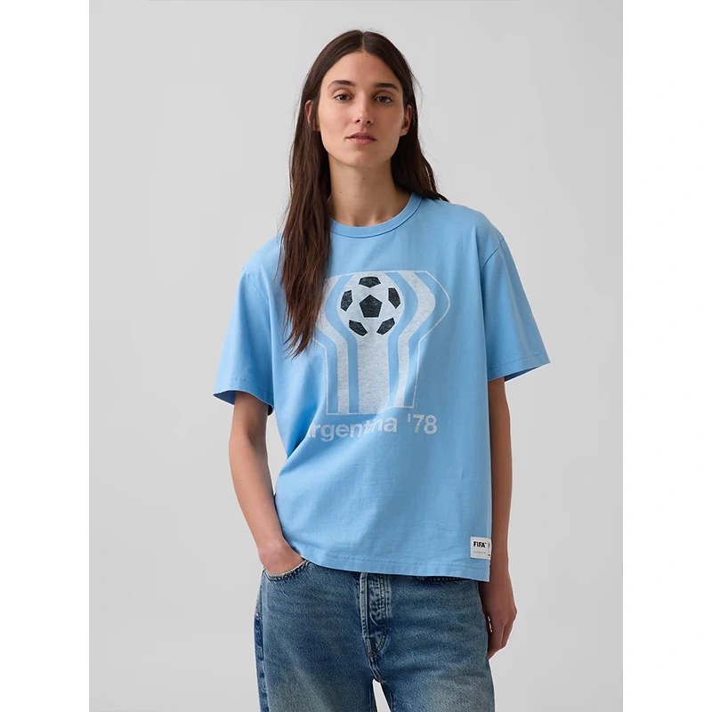 GAP x FIFA World Cup 2026 Argentina Relaxed Graphic T-Shirt - Image 7