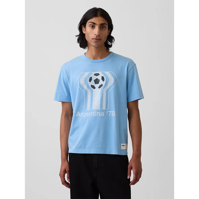 GAP x FIFA World Cup 2026 Argentina Relaxed Graphic T-Shirt - Image 2