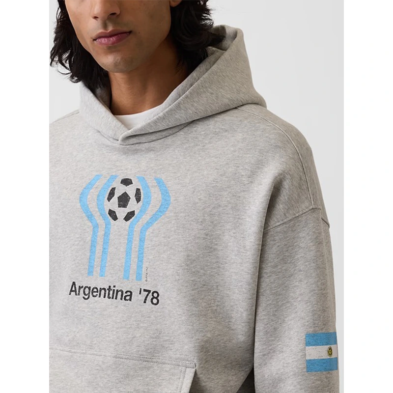 GAP x FIFA World Cup 2026 Argentina VintageSoft Terry Oversized Hoodie - Image 5
