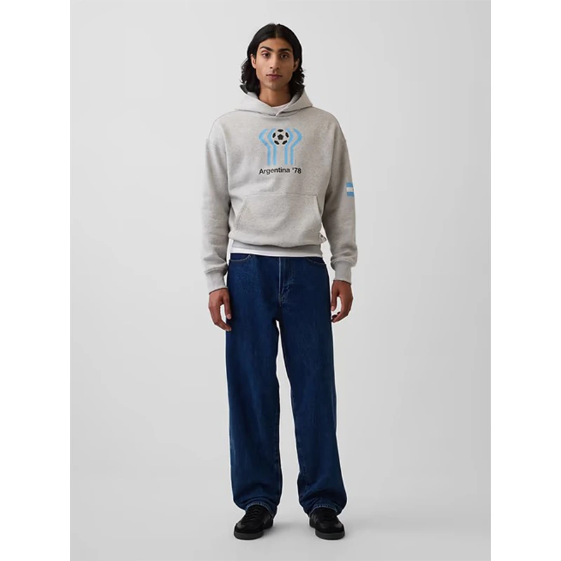 GAP x FIFA World Cup 2026 Argentina VintageSoft Terry Oversized Hoodie - Image 7
