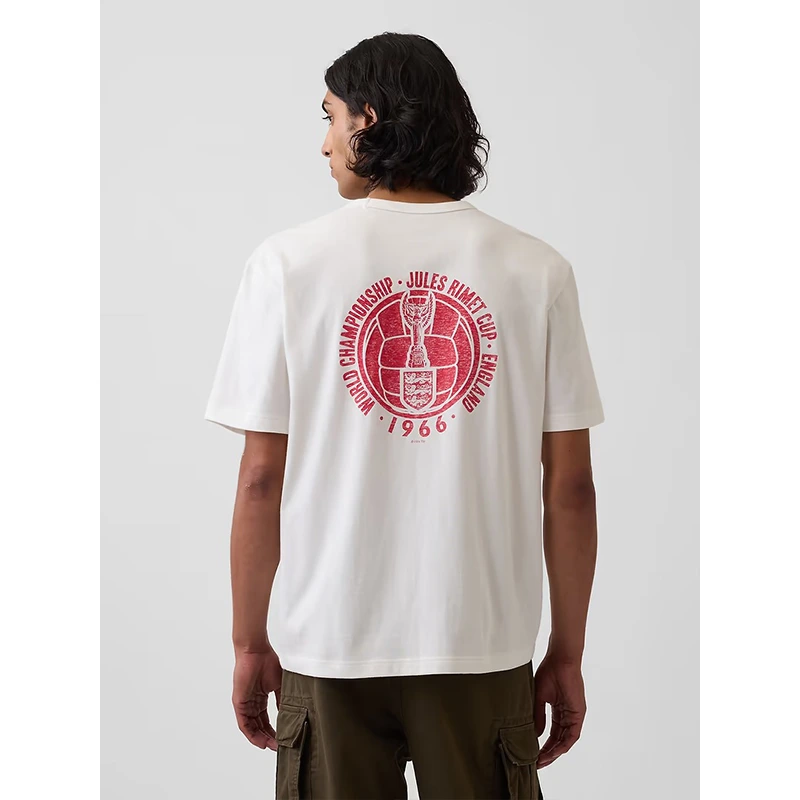 GAP x FIFA World Cup 2026 England Relaxed Graphic T-Shirt - Image 6