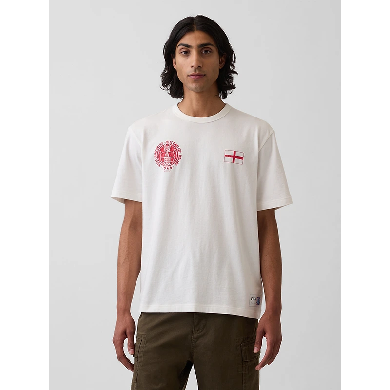 GAP x FIFA World Cup 2026 England Relaxed Graphic T-Shirt - Image 5