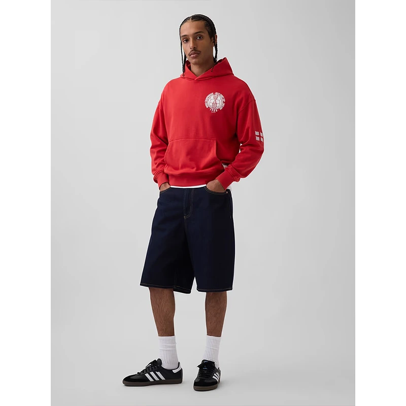 GAP x FIFA World Cup 2026 England VintageSoft Terry Oversized Hoodie - Image 4