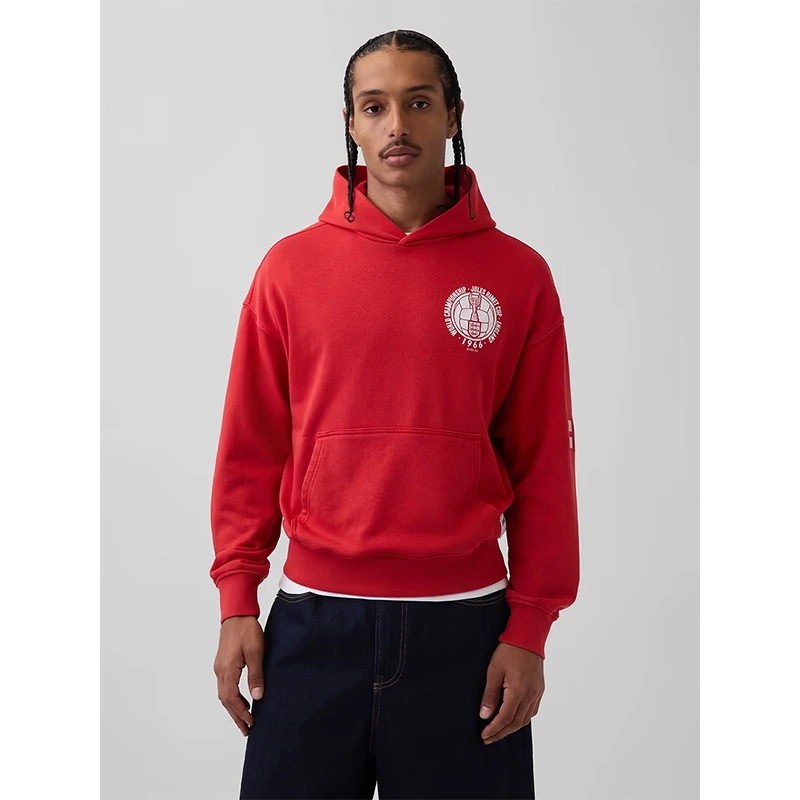 GAP x FIFA World Cup 2026 England VintageSoft Terry Oversized Hoodie - Image 7