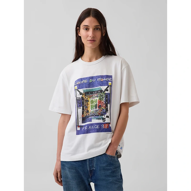 GAP x FIFA World Cup 2026 France Relaxed Graphic T-Shirt - Image 3