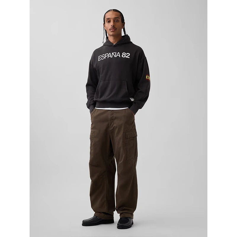 GAP x FIFA World Cup 2026 Spain VintageSoft Terry Oversized Hoodie - Image 7