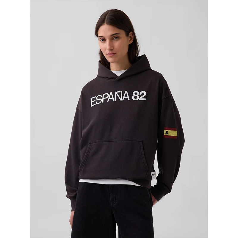 GAP x FIFA World Cup 2026 Spain VintageSoft Terry Oversized Hoodie - Image 6
