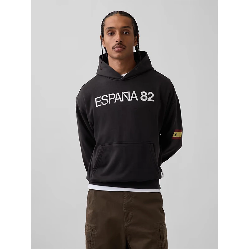 GAP x FIFA World Cup 2026 Spain VintageSoft Terry Oversized Hoodie - Image 3