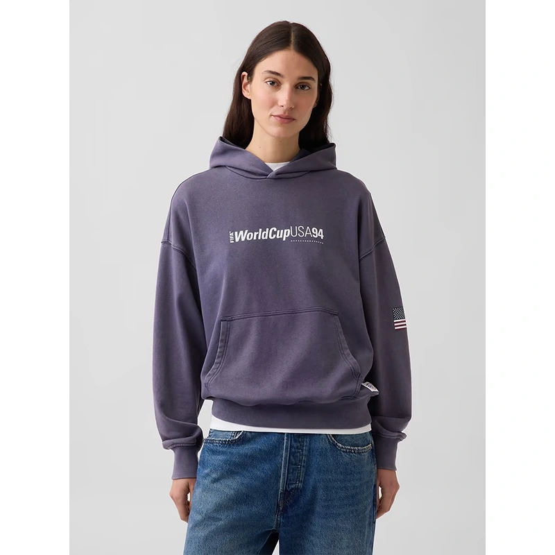 GAP x FIFA World Cup 2026 USA VintageSoft Terry Oversized Hoodie - Image 4