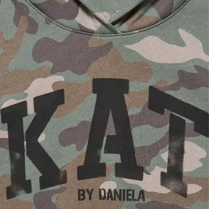 Gap x Katseye Daniela Camo Pullover Hoodie - Image 3
