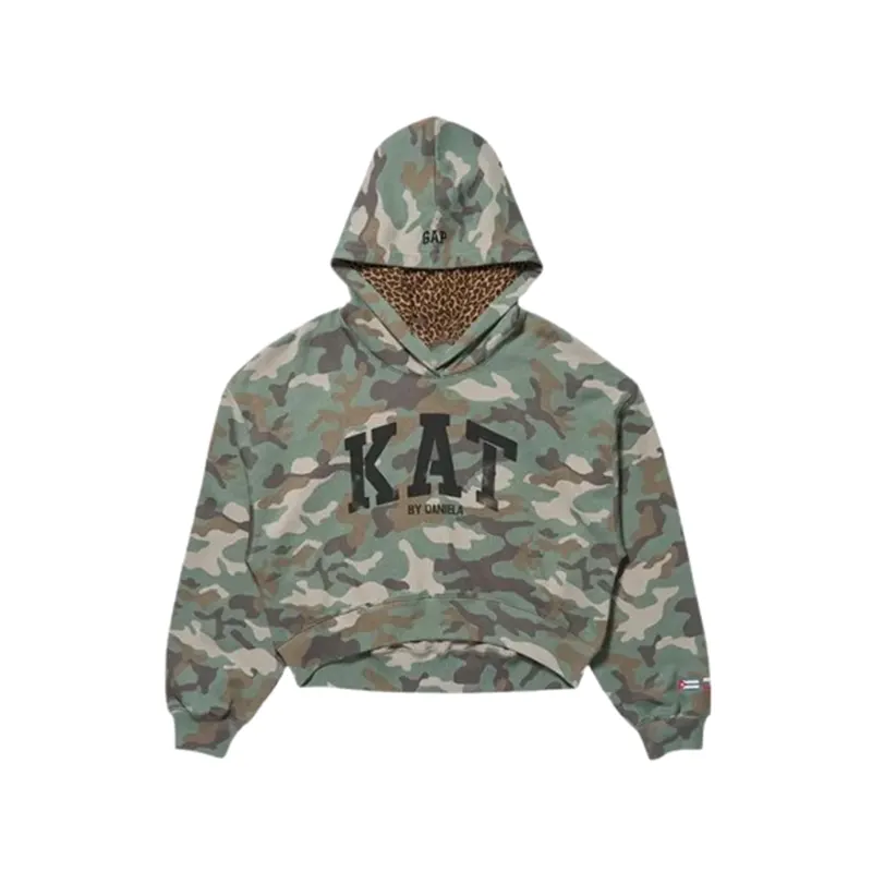 Gap x Katseye Daniela Camo Pullover Hoodie