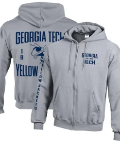 Georgia Tech Yellow Jackets Champion Varsity Powerblend Hoodie
