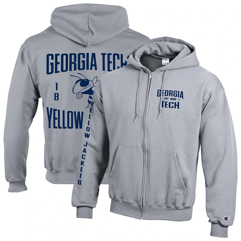 Georgia Tech Yellow Jackets Champion Varsity Powerblend Hoodie