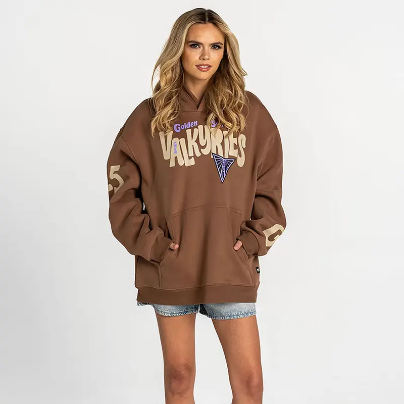 Golden State Valkyries The Wild Collective Unisex Washed Fleece Hoodie