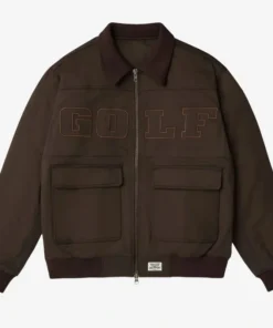 Golf Wang Airborne Brown Jacket