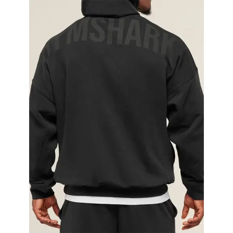 Gymshark Asphalt Grey Power Hoodie - Image 2