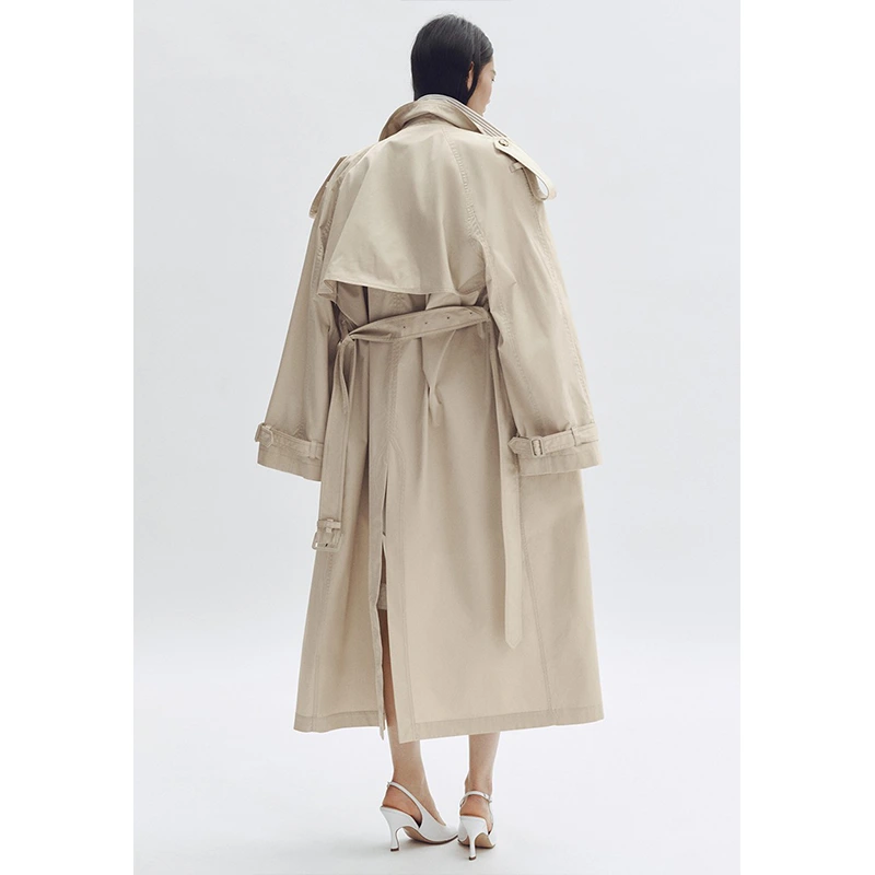 H&M x Stella McCartney Women's Oversized Trench Coat - Image 6