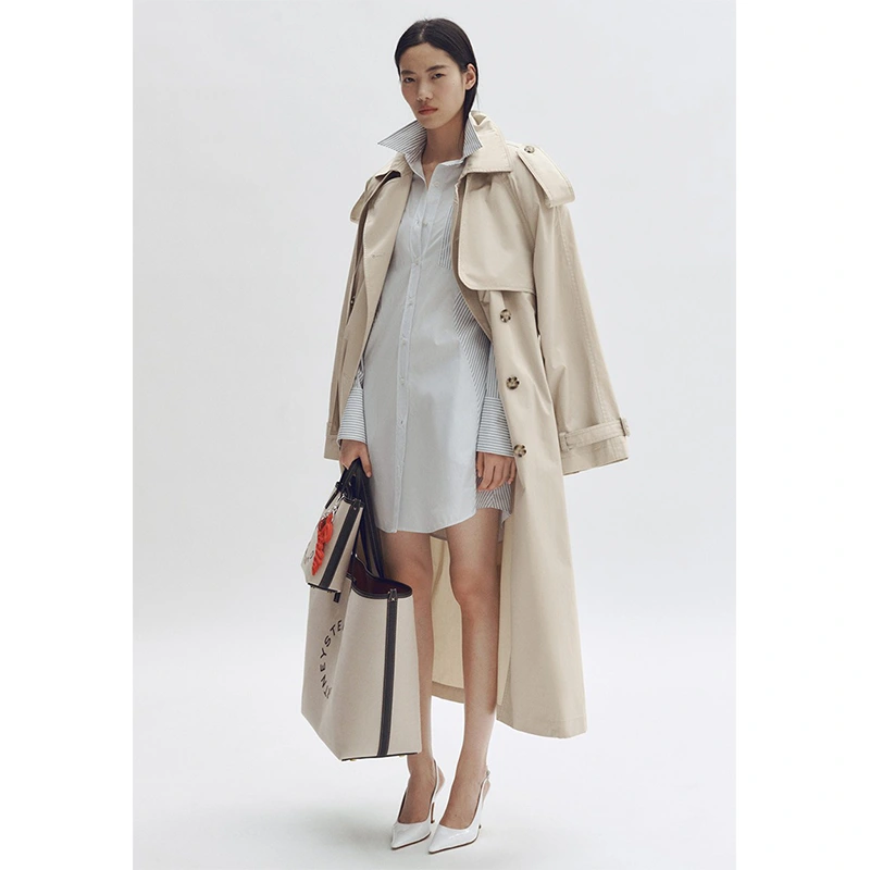 H&M x Stella McCartney Women's Oversized Trench Coat - Image 4