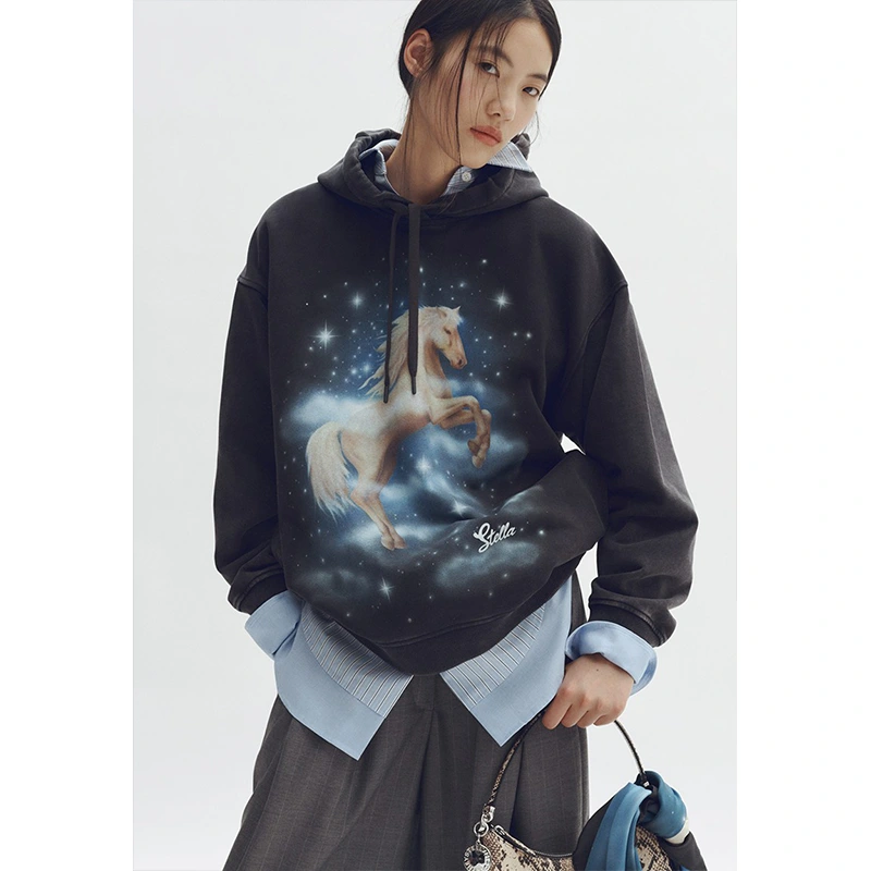 H&M x Stella McCartney Women's Printed Cotton Hoodie - Image 11
