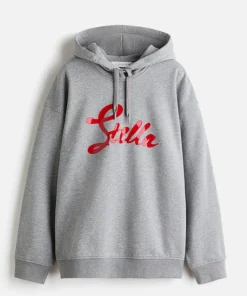 H&M x Stella McCartney Women's Printed Cotton Hoodie