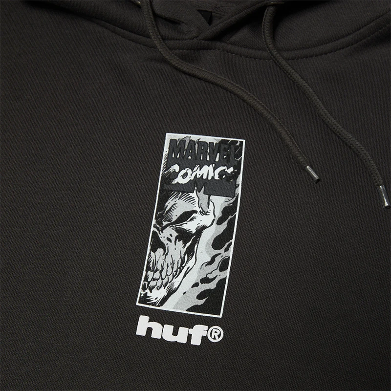 HUF x Marvel Ghost Rider Pullover Hoodie - Image 4