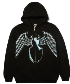 HUF x Marvel Venom Full-Zip Hoodie
