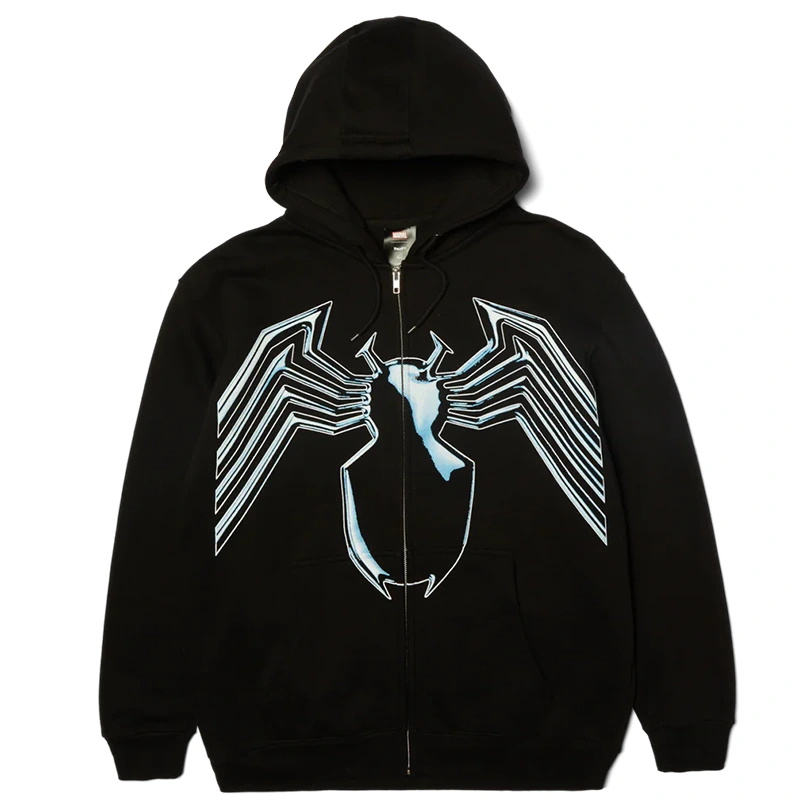HUF x Marvel Venom Full-Zip Hoodie