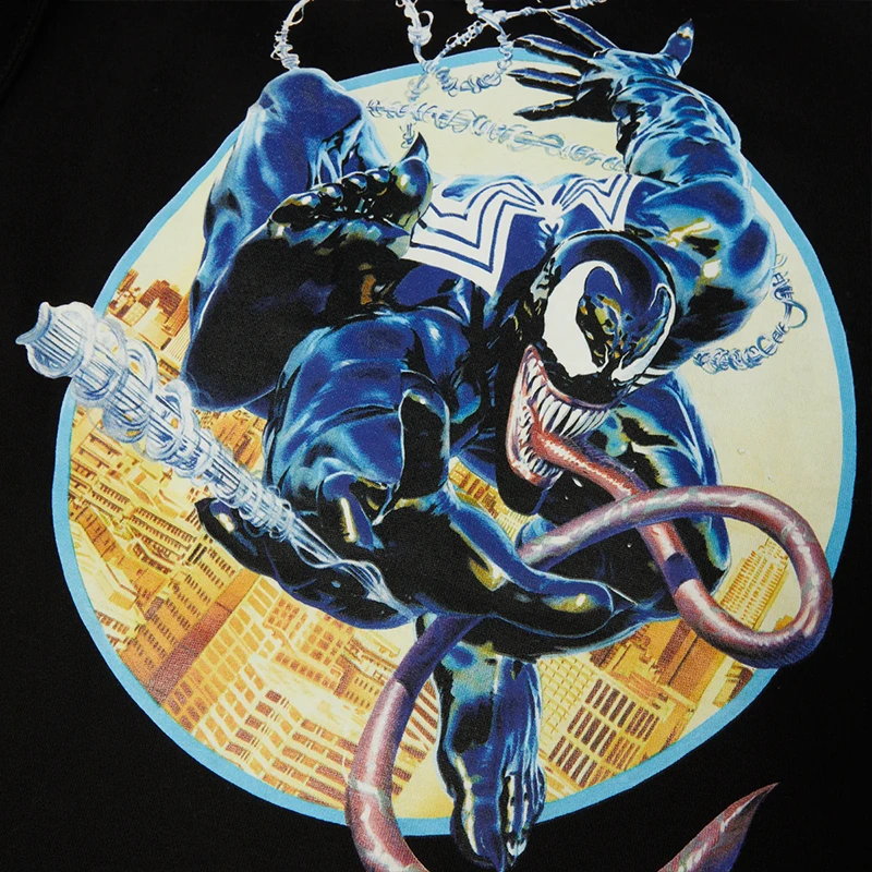 HUF x Marvel Venom Full-Zip Hoodie - Image 6