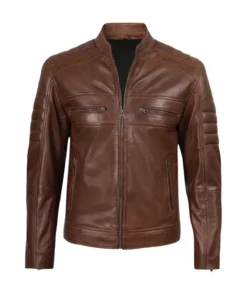 Heritage Roadster Brown Leather Jacket