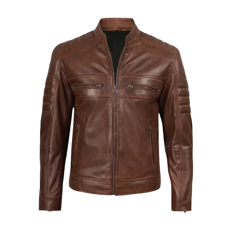 Heritage Roadster Brown Leather Jacket