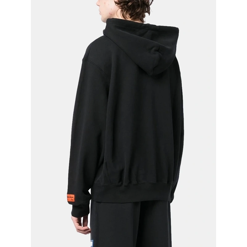 Heron Preston Black Hoodie - Image 2