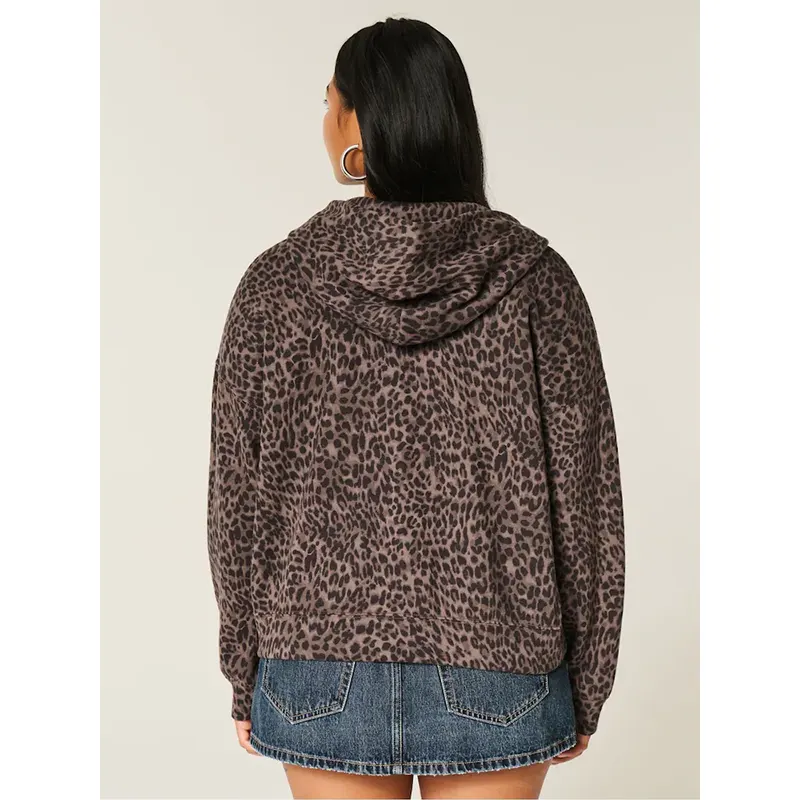 Hollister Leopard Hoodie - Image 3