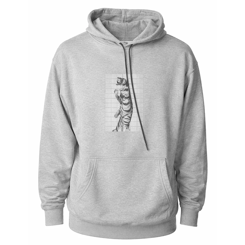 Home and Away 2026 Ethan Browne Grey Graphic Print Hoodie