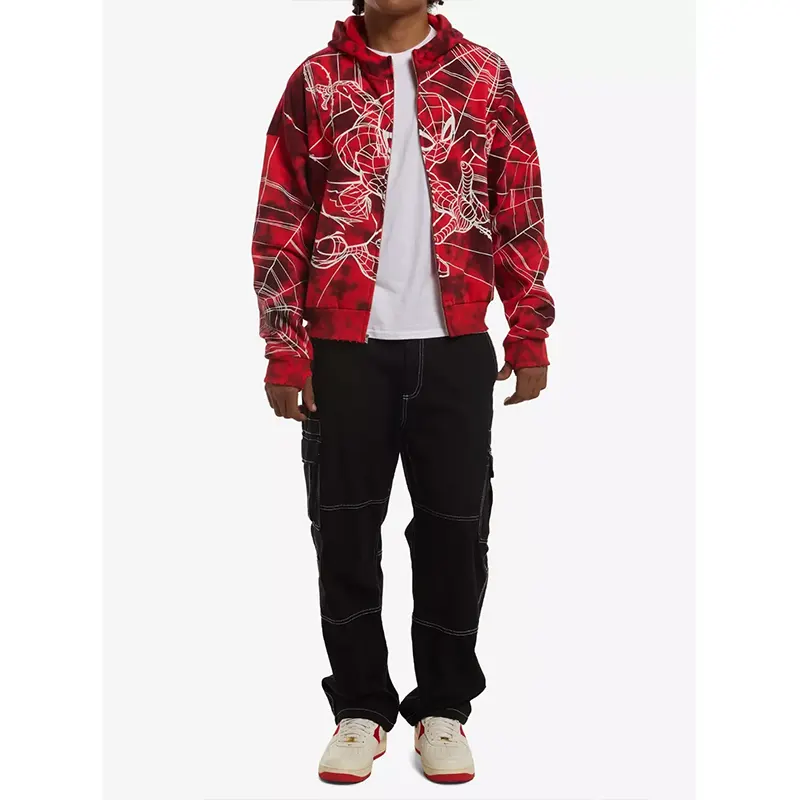 Hot Topic Spiderman Hoodie - Image 5