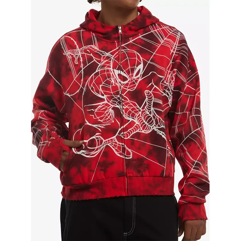 Hot Topic Spiderman Hoodie