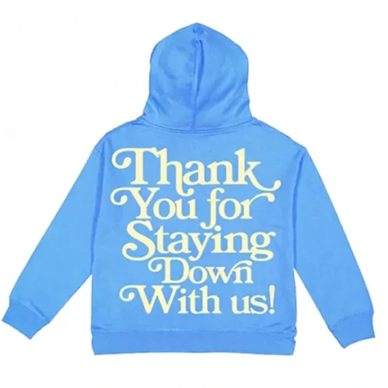 Humble Religion Blue Hoodie - Image 2